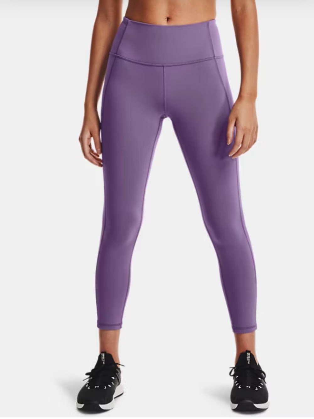 UA Purple High-Waist Performance Leggings - Women XL